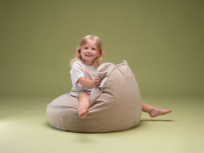 Wigiwama Bear Beanbag - Beige