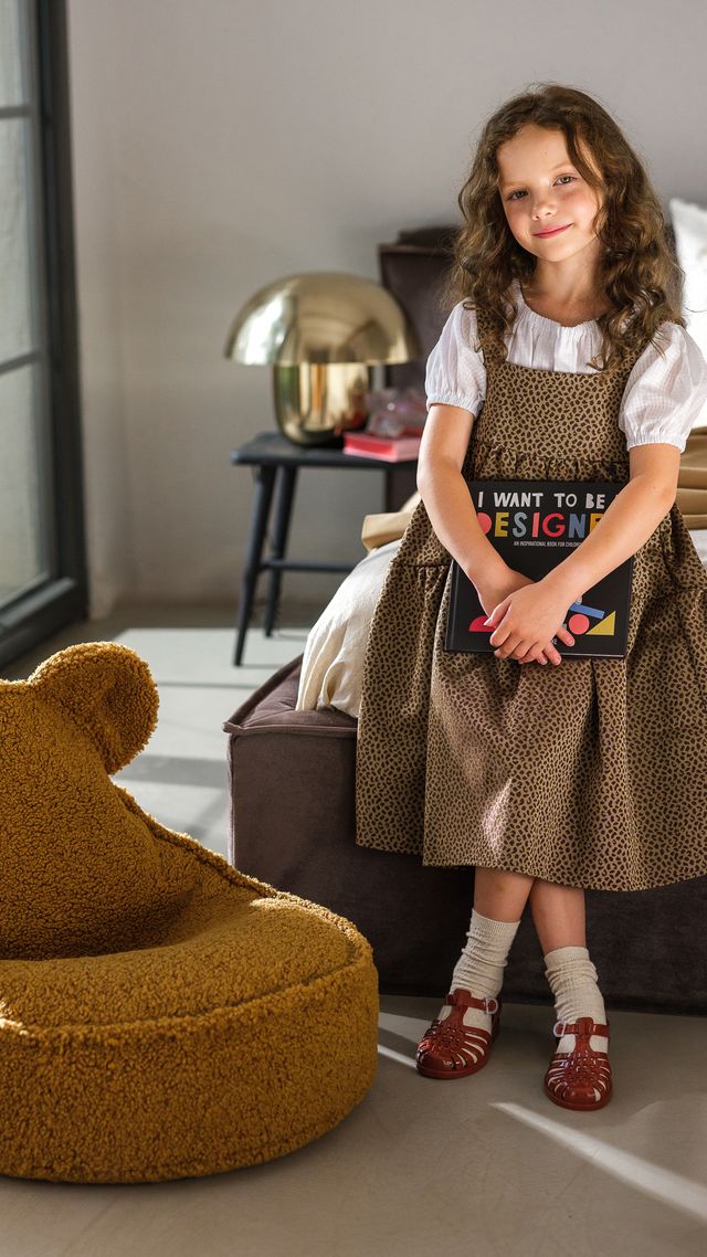 Wigiwama Bear Beanbag - Brown