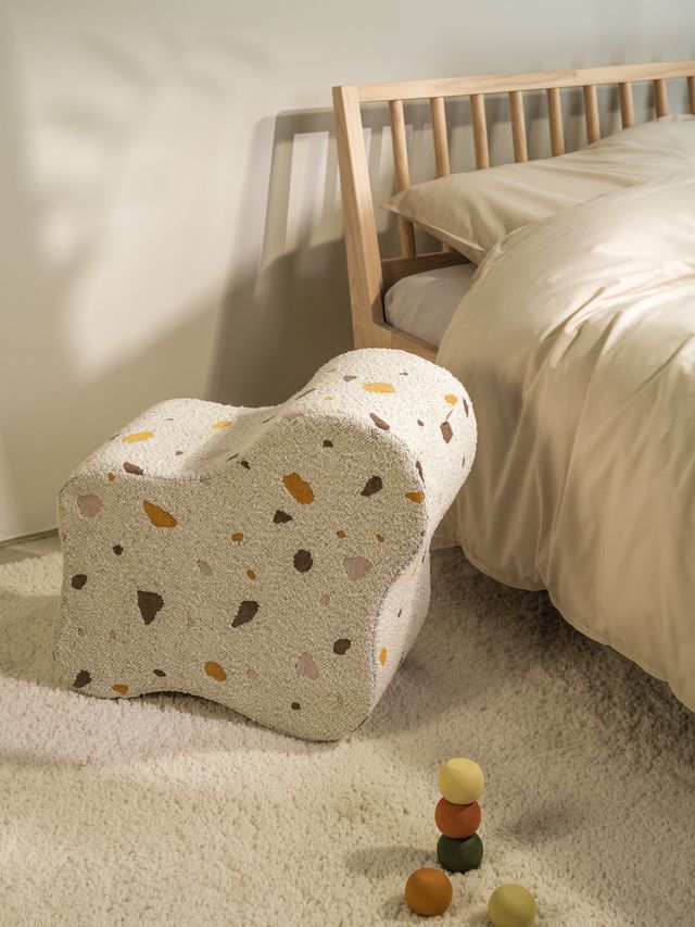 Wigiwama Terrazzo Cloud Pouffe - Multi-Colour