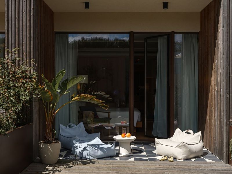 Wigiwama Outdoor Beanbag Chair - Blue