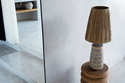 The Naxos Table Lamp - Concrete Natural