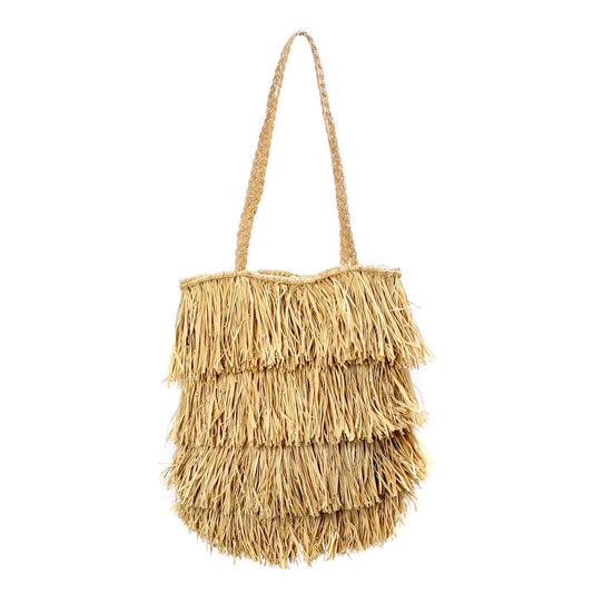 The Raffia Bahamas Tote Bag - Natural_30