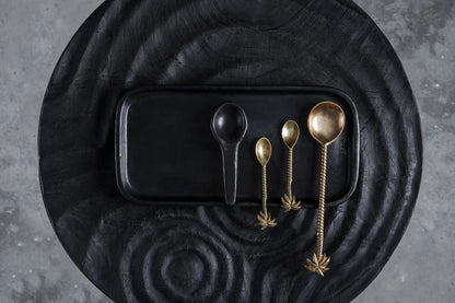 The Palm Tree Tea Spoon - Gold