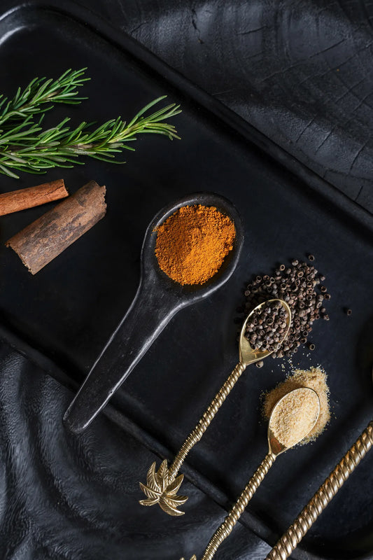 The Palm Tree Tea Spoon - Gold