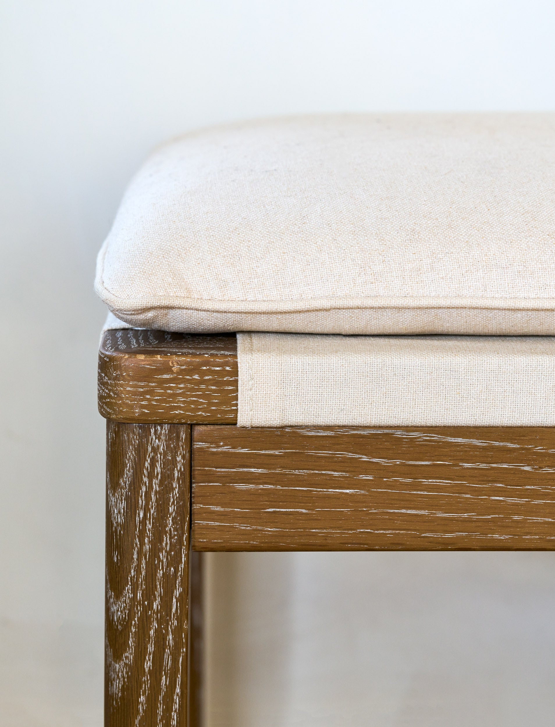 Templecombe Bench Oatmeal - Shoe Storage - Garden Trading -