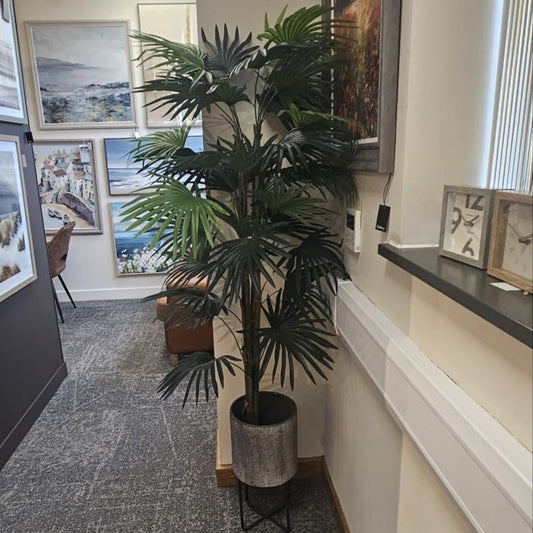 Faux Palm Tree Large