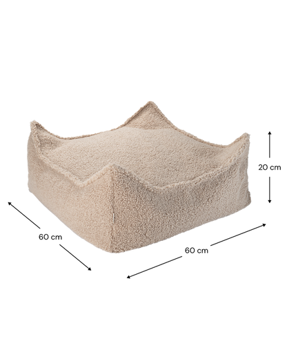 Wigiwama Square Ottoman - Brown