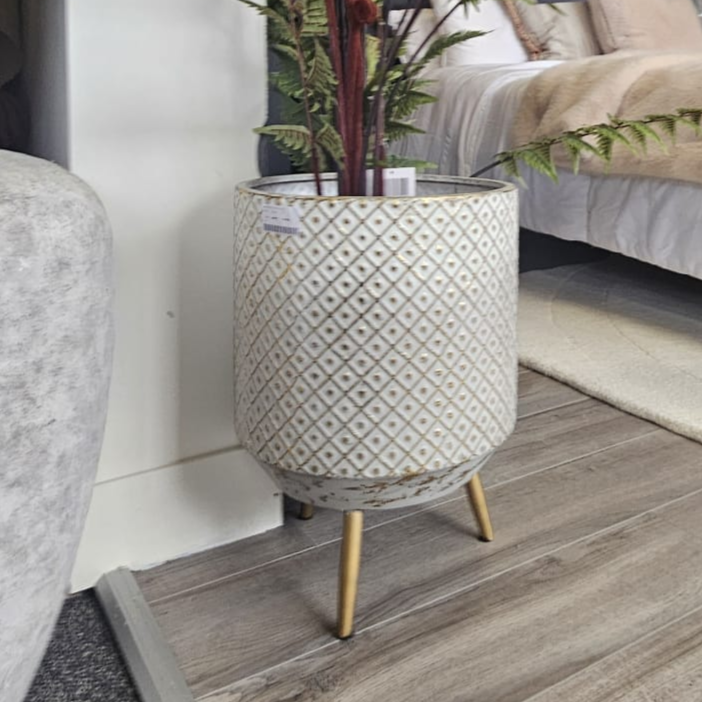 Chloe Metal Planter Set of 2