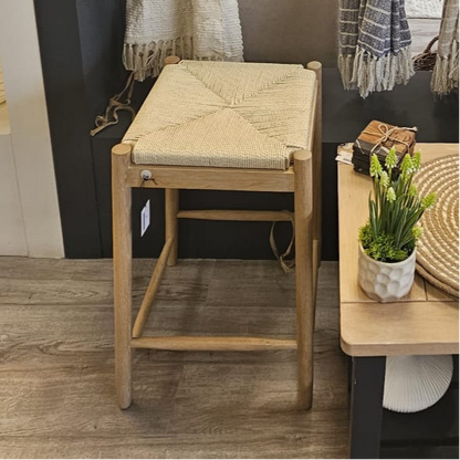 Farmhouse Rope Stool
