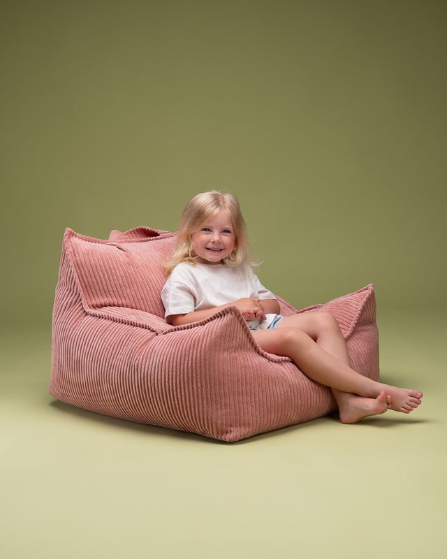 Pink Mousse Beanbag Chair