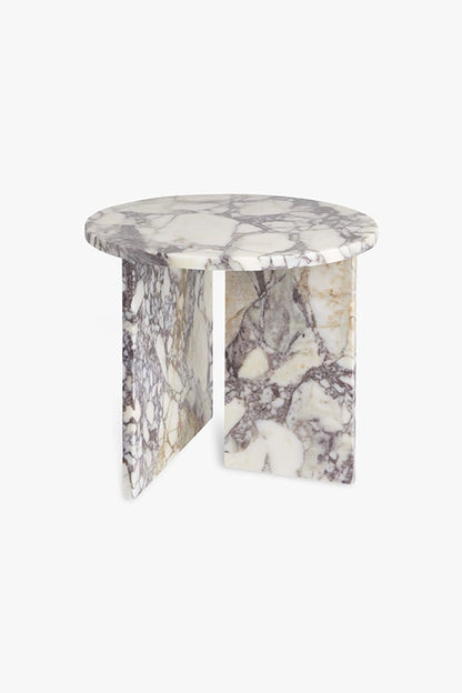 Calacatta Viola marble side table June