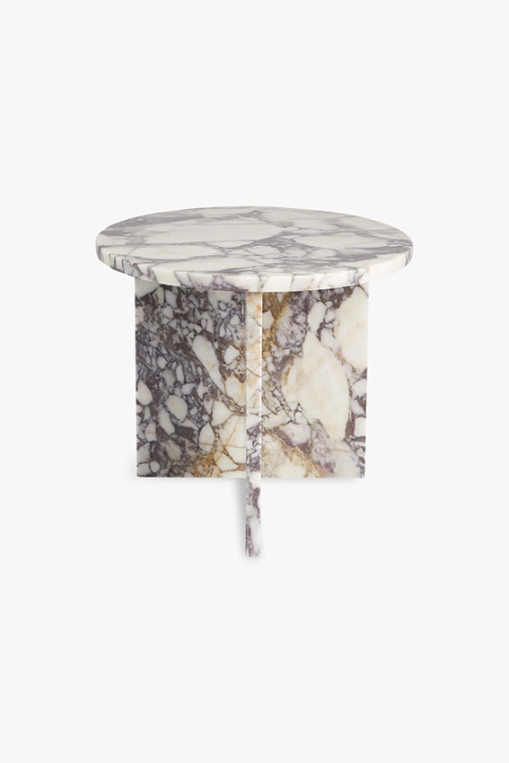 Calacatta Viola marble side table June