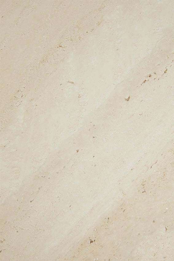 Travertine marble side table Jade