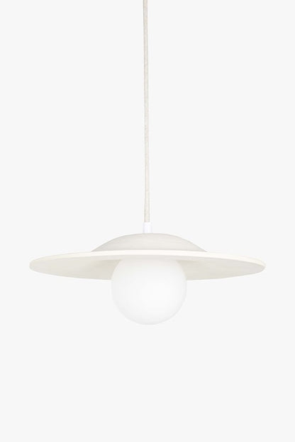 Handmade earthenware pendant lamp July