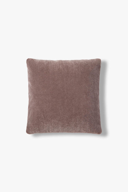 Mohair cushion cover Amy aubergine 50x50 cm