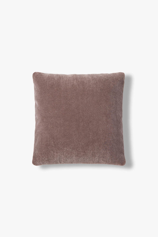Mohair cushion cover Amy aubergine 50x50 cm