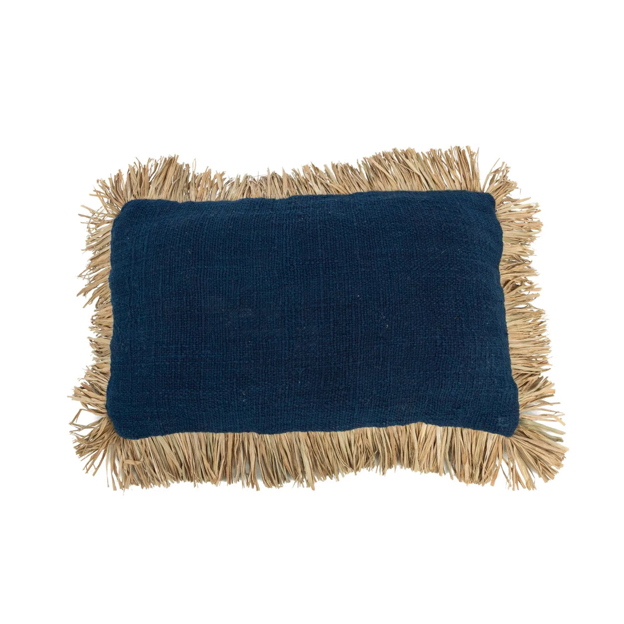 The Saint Tropez Cushion Cover - Blue Natural - 30x50_40
