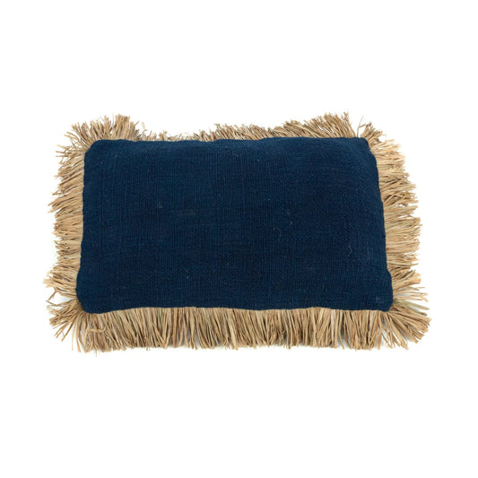 The Saint Tropez Cushion Cover - Blue Natural - 30x50_40