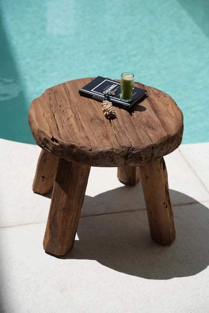 The Marabunta Rustic Side Table - Natural -  - Bazar Bizar -