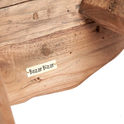 The Marabunta Rustic Side Table - Natural -  - Bazar Bizar -