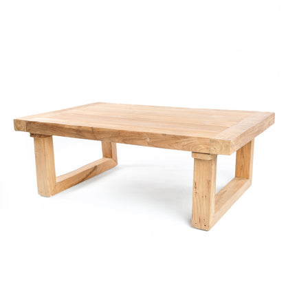 The Reclaimed Teak Coffee Table - Natural -  - Bazar Bizar -