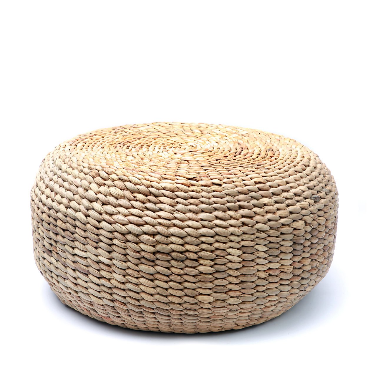 The Hyacinth Pouffe - Natural - M -  - Bazar Bizar -