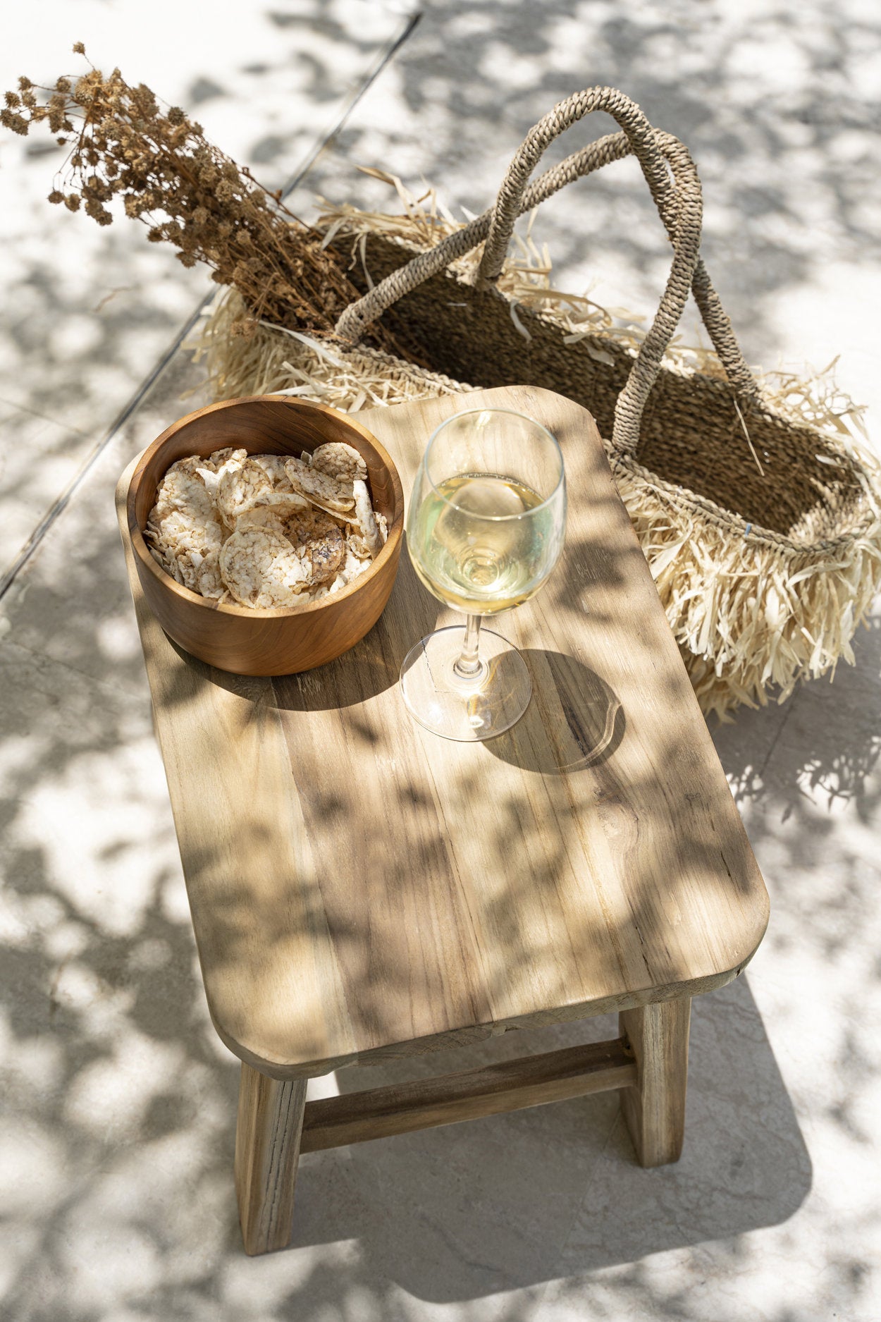 The Quincy Stool - Natural