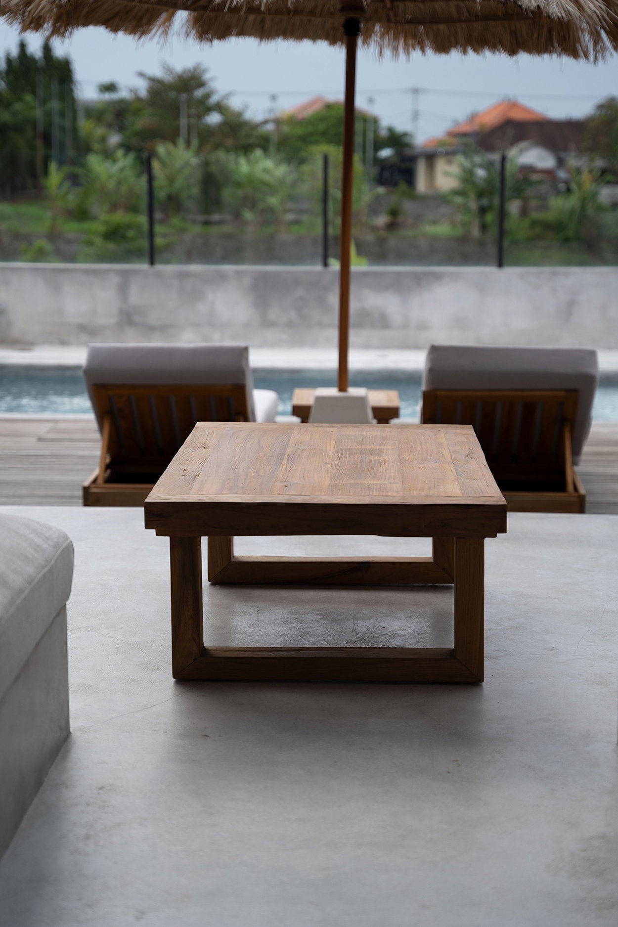 The Reclaimed Teak Coffee Table - Natural -  - Bazar Bizar -