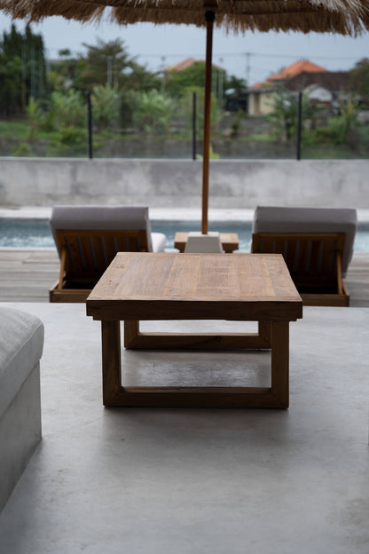 The Reclaimed Teak Coffee Table - Natural -  - Bazar Bizar -