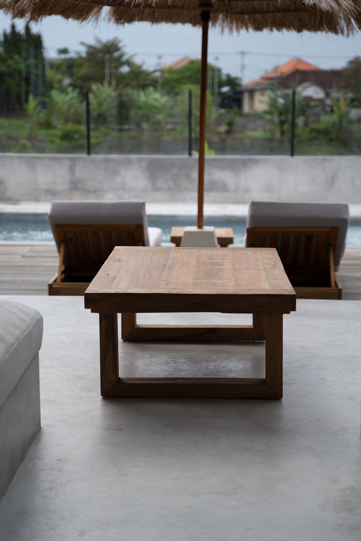 The Reclaimed Teak Coffee Table - Natural -  - Bazar Bizar -