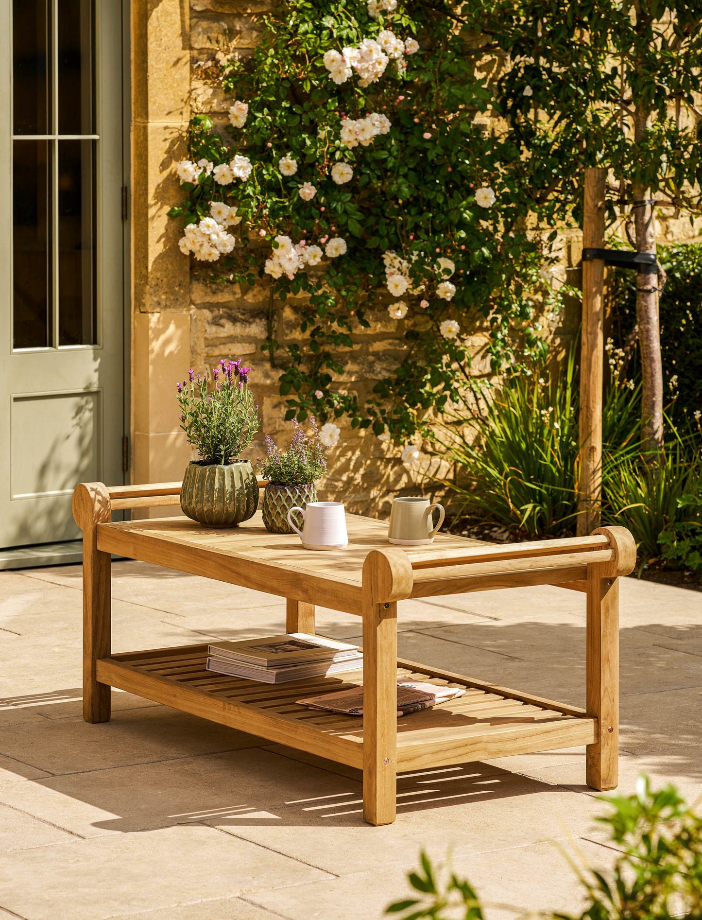 Lutyens Teak Coffee Table 130cm x 60cm