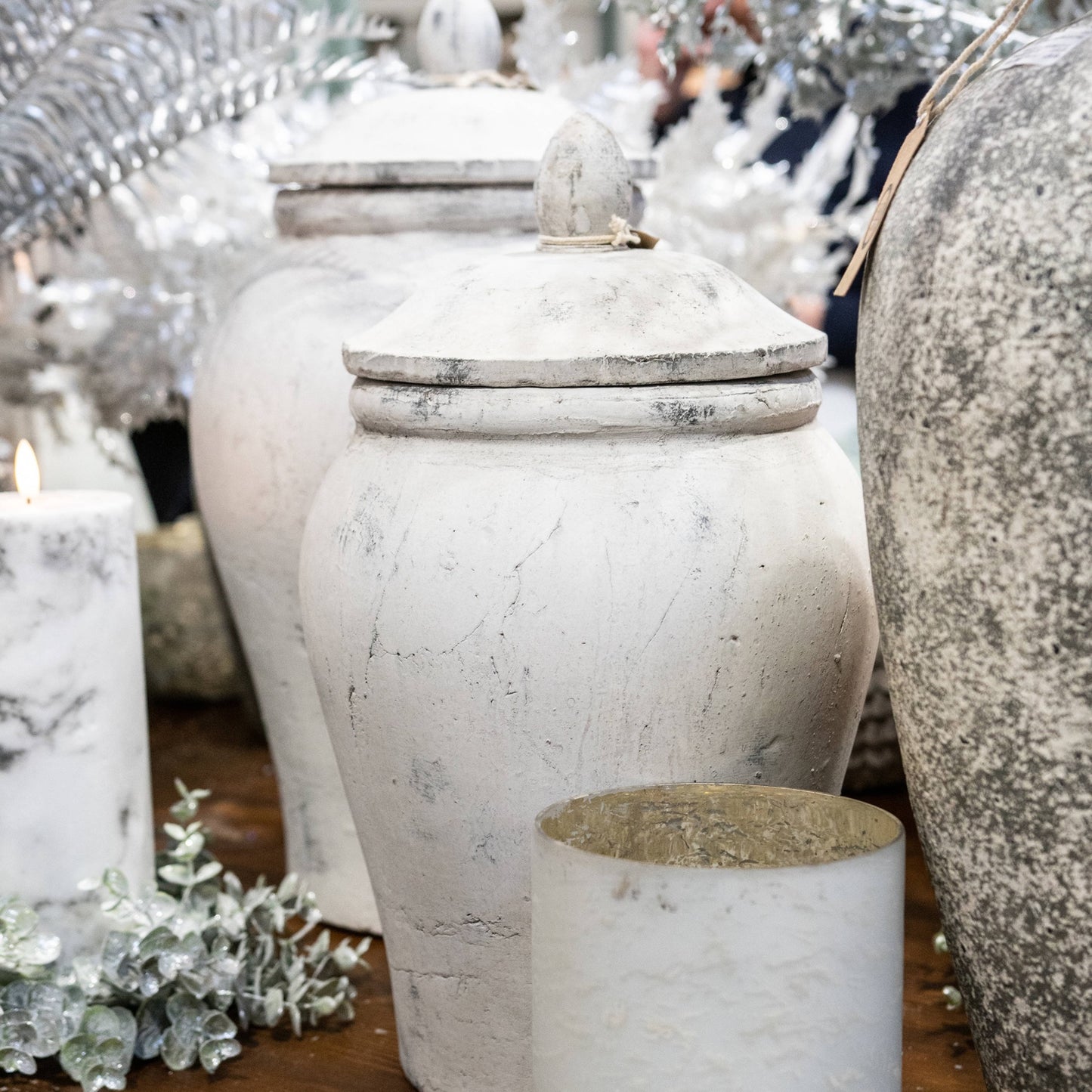 Sloane Stone Ginger Jar Large