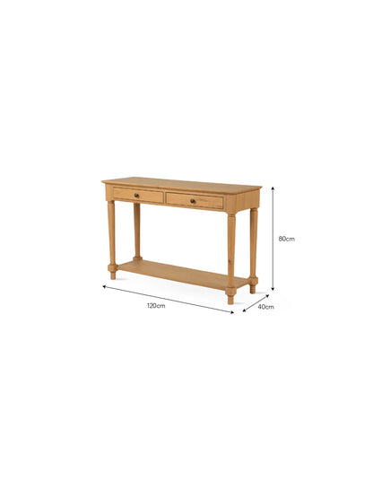 Oakworth Console Table - Consoles & Sideboards - Garden Trading -