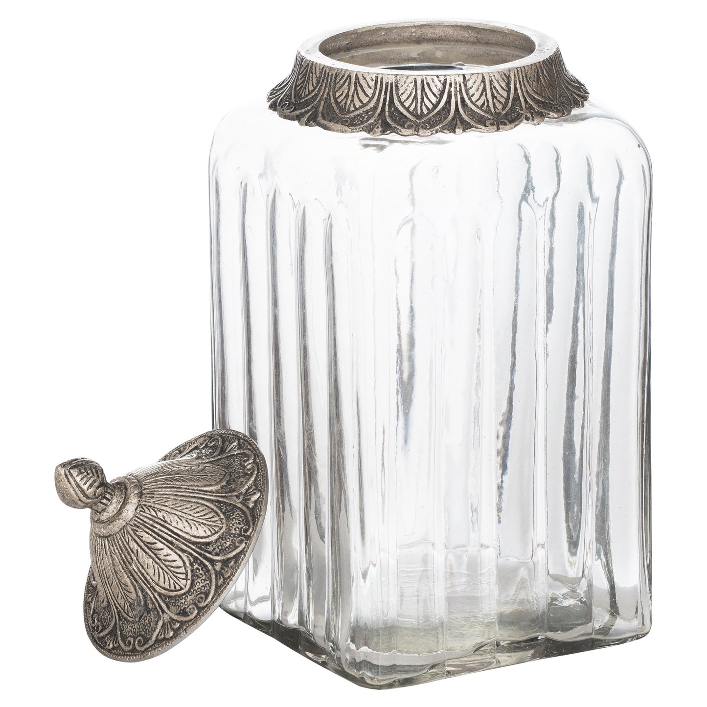 Moroccan Style Lidded Large Display Jar -  - Hill Interiors -