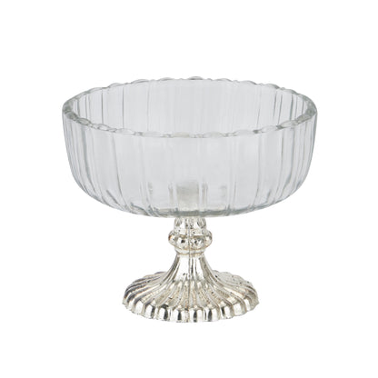 Small Fluted Glass Display Bowl -  - Hill Interiors -