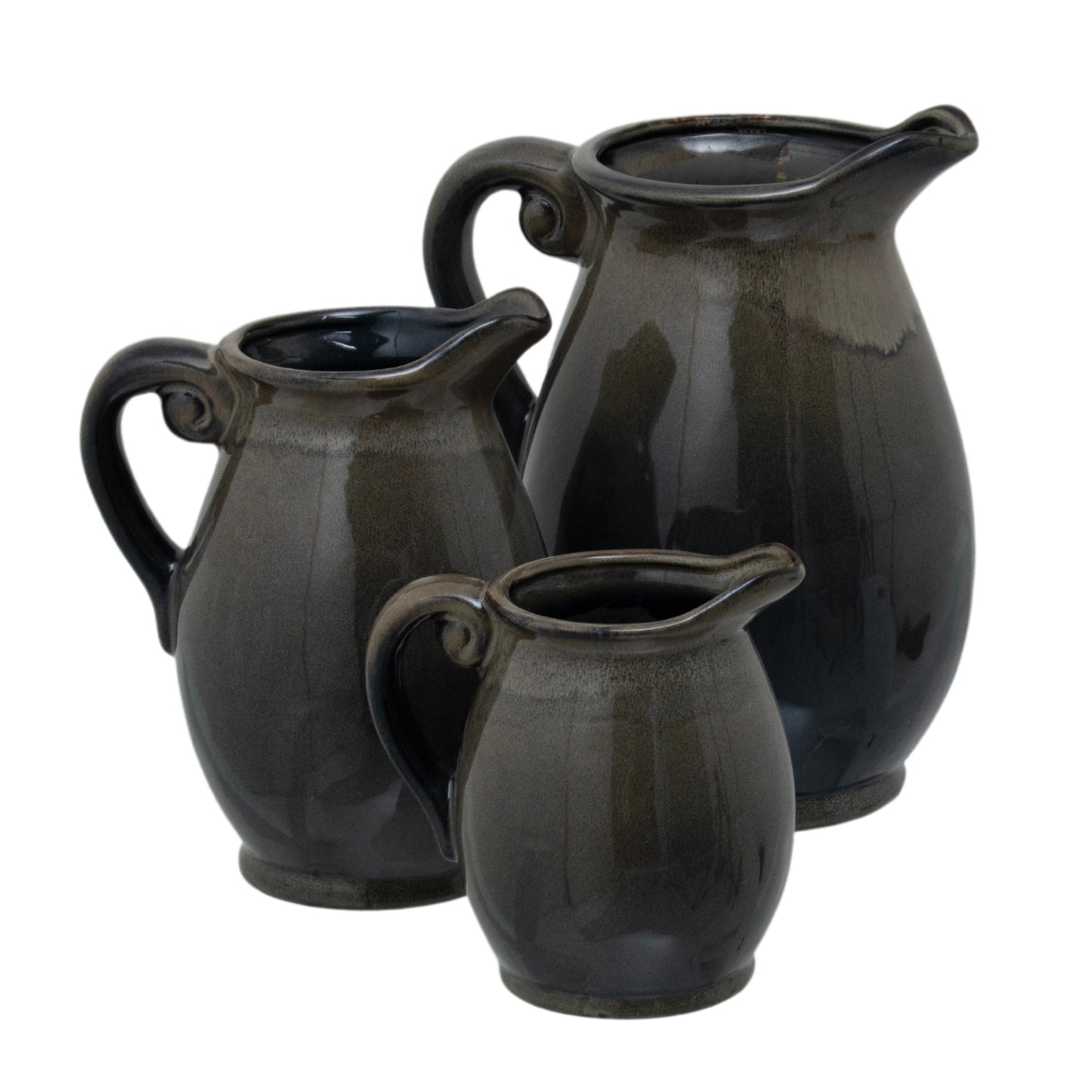 Olive Jug Vase