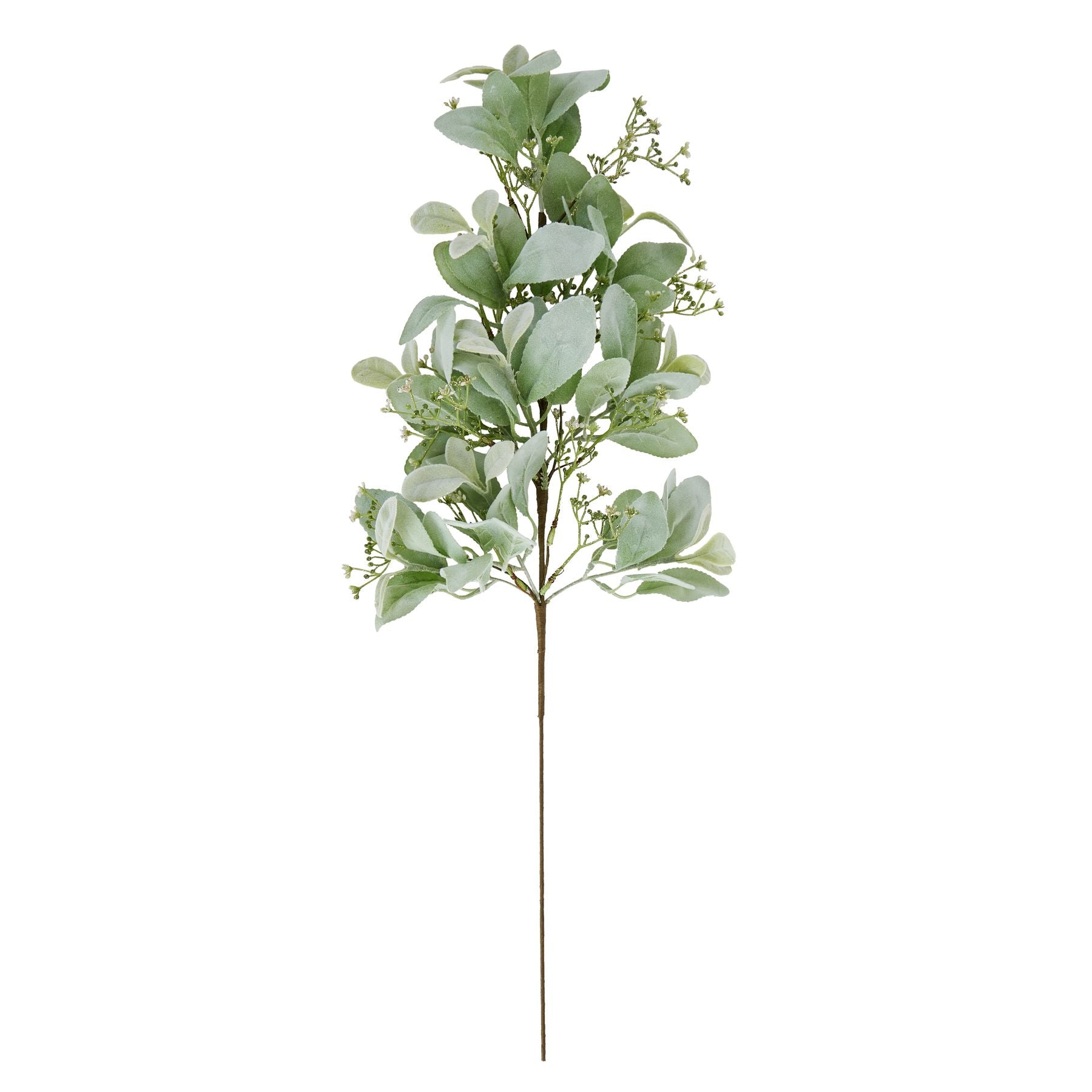 Large Winter Sprig With Lambs Ear And Wax Flower -  - Hill Interiors -