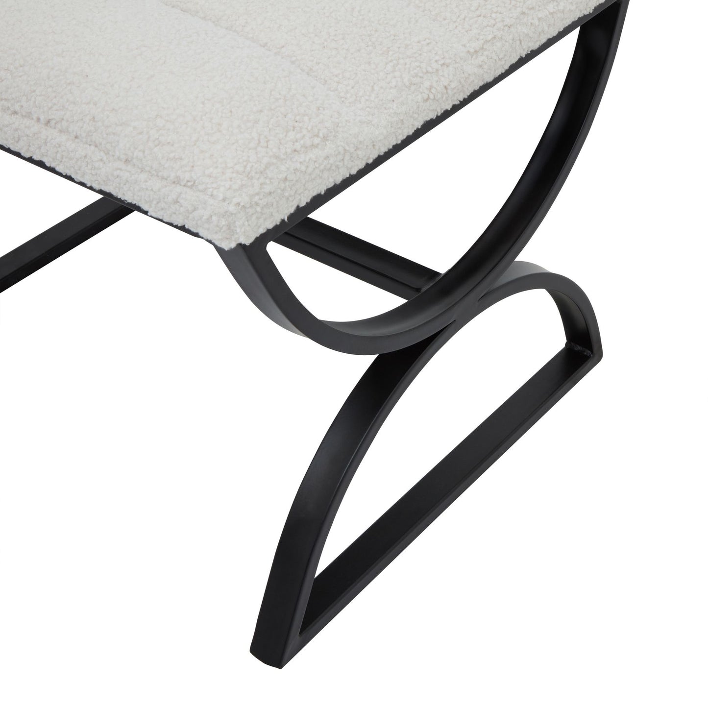 Bella Ribbed Footstool