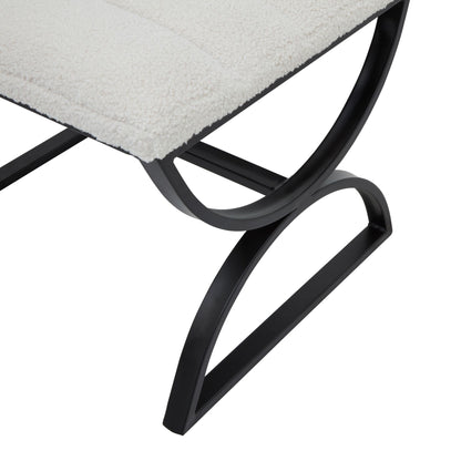 Bella Ribbed Footstool