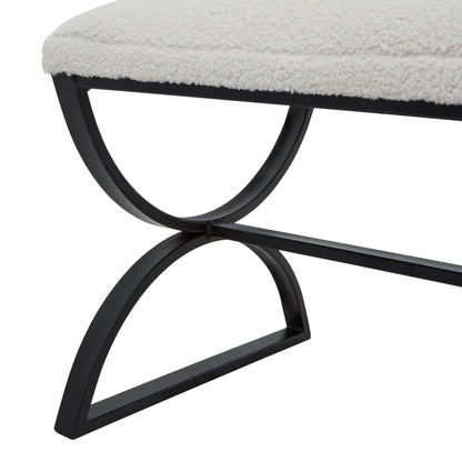 Bella Ribbed Footstool