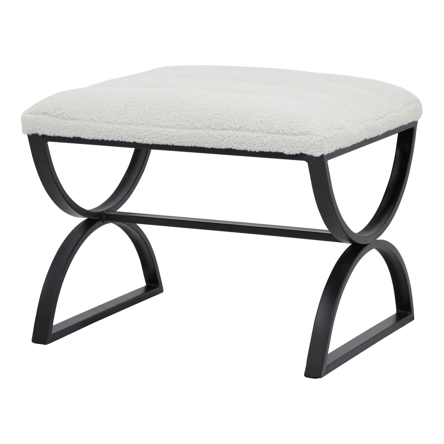 Bella Ribbed Footstool