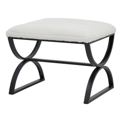 Bella Ribbed Footstool