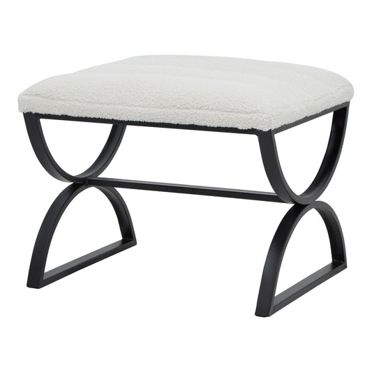 Bella Ribbed Footstool