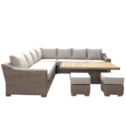 Colton Corner Lounge Set with Riser Table