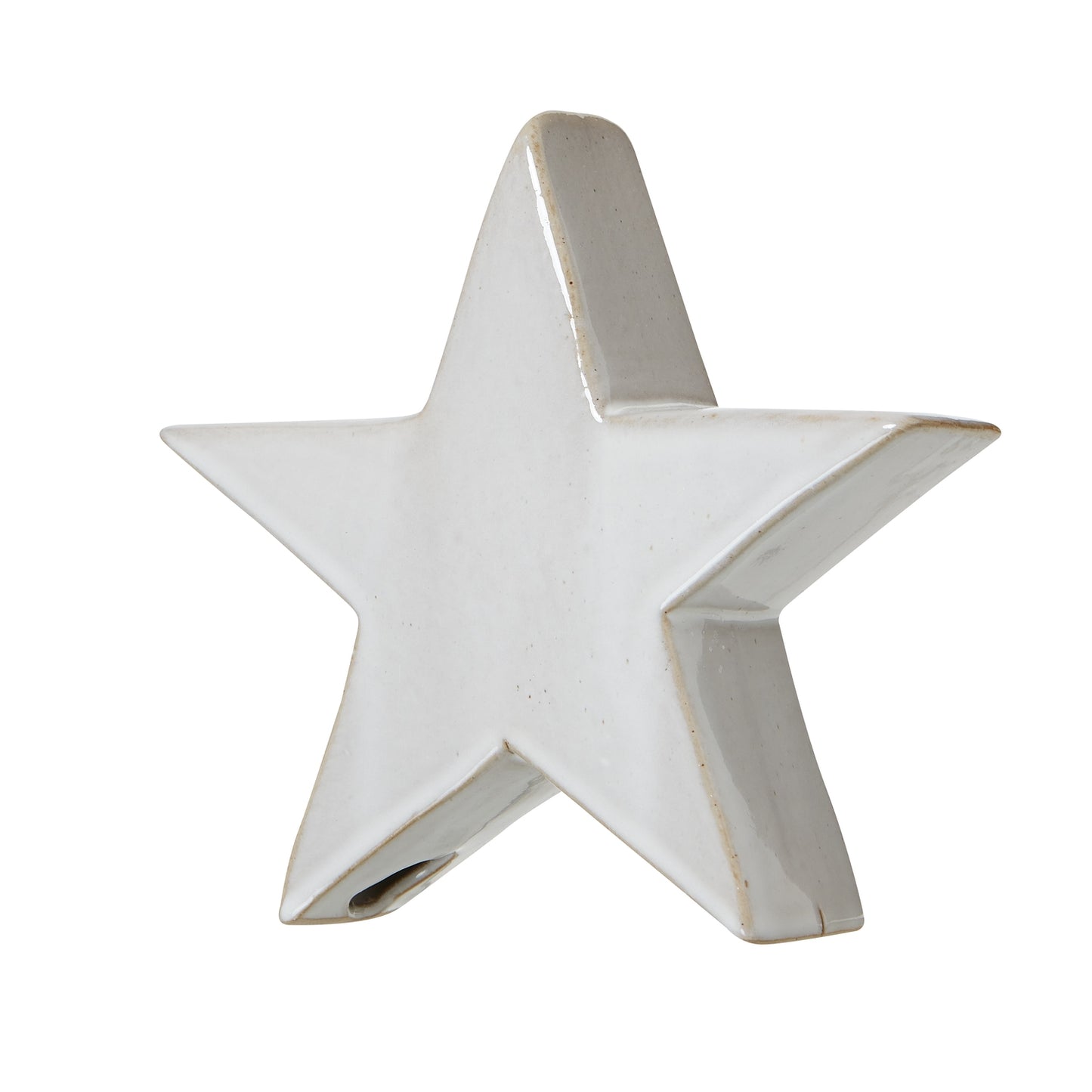Ceramic Standing Star Decoration Medium