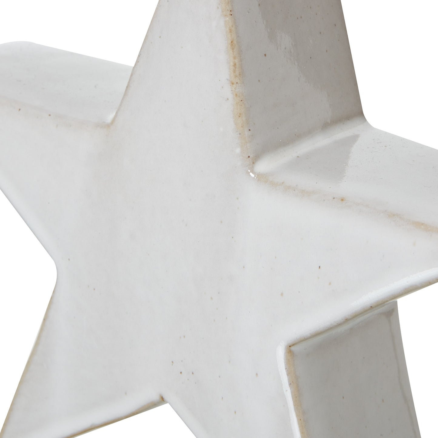 Ceramic Standing Star Decoration Medium