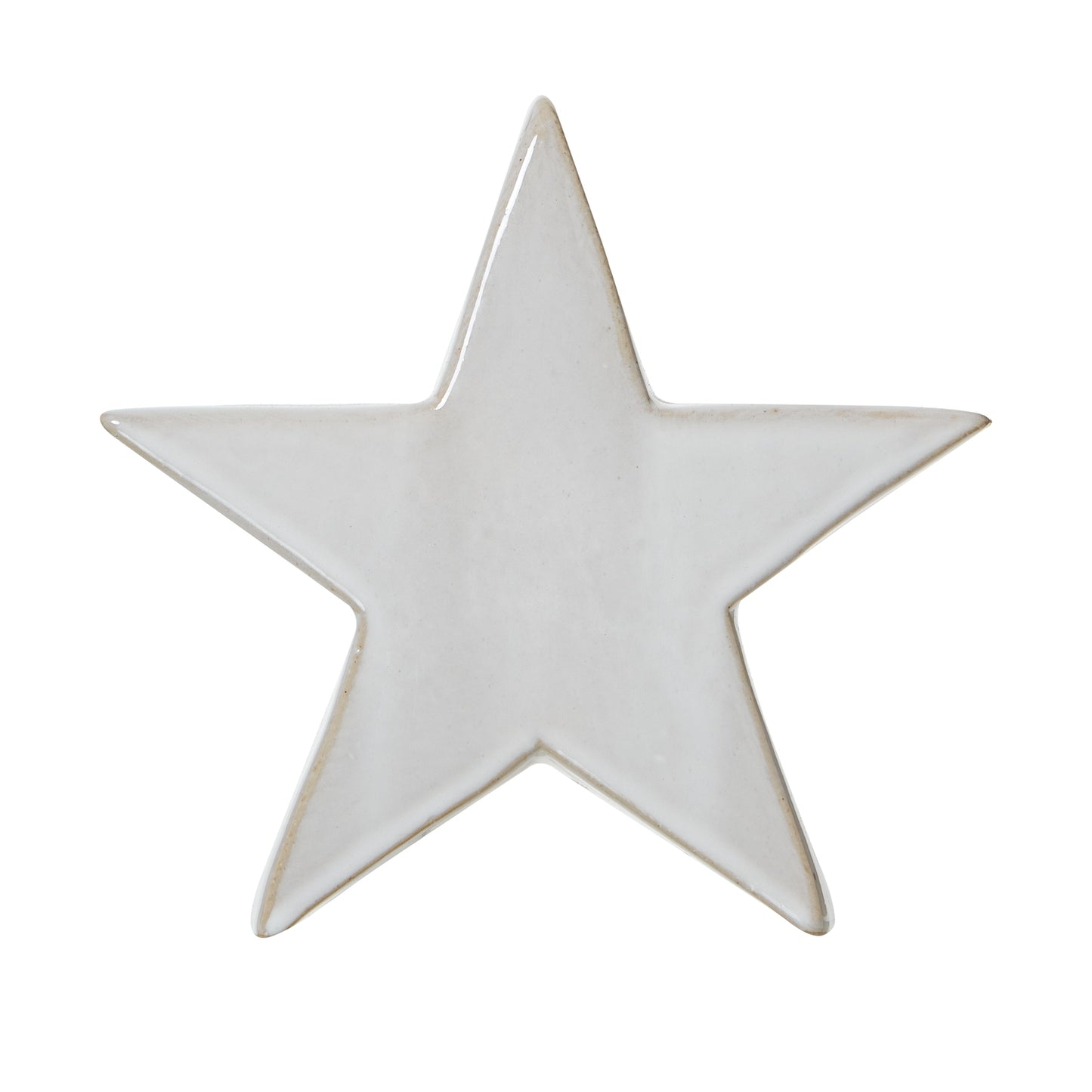 Ceramic Standing Star Decoration Medium
