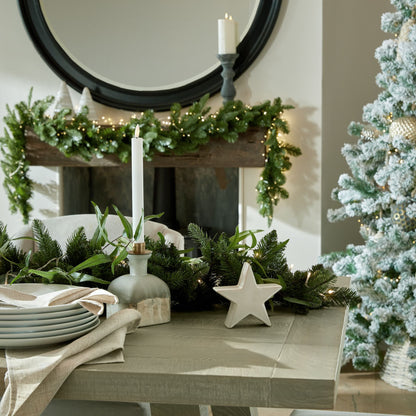 Ceramic Standing Star Decoration Small