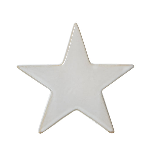 Ceramic Standing Star Decoration Small