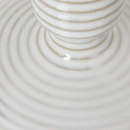 Ceramic Taper Candle Holder With Handle